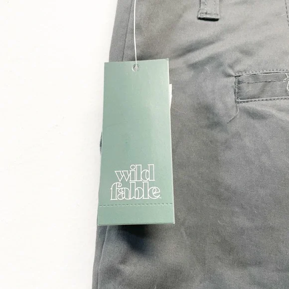 Wild Fable Women's Dark Gray Wide Leg Raw Hem Waistband Pants Size XS - Picture 4 of 6